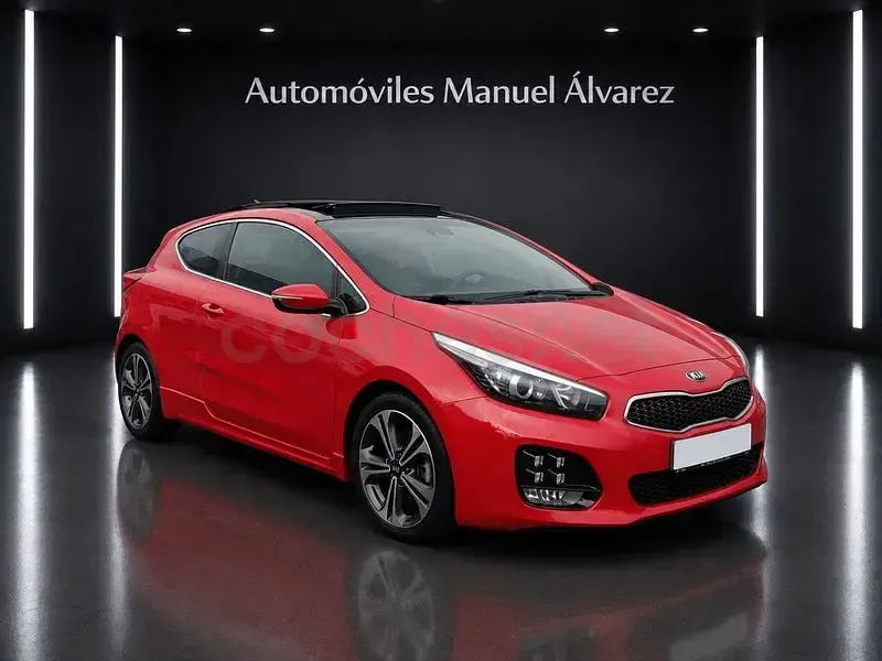 Usado Kia ProCeed GT-Line 120 CV (88 kW) 2017 Rojo Utilitario