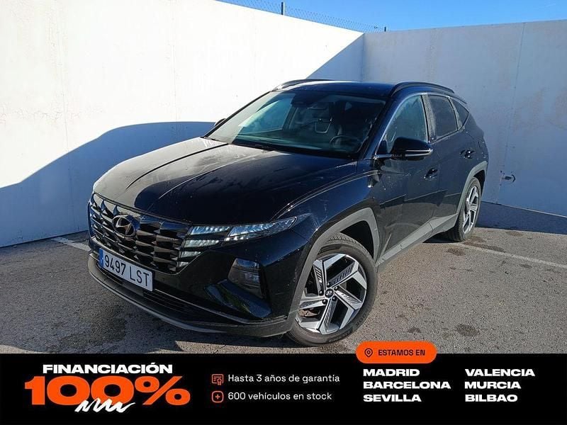 Negro Usado 2022 Hyundai Tucson SUV | 24.850 € (Precio justo) - Imagen 1/4
