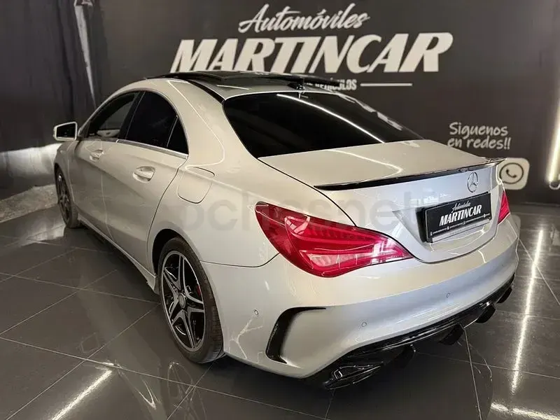 Usado Mercedes CLA250 AMG line 211 CV (155 kW) 2013 Gris / plata Coupe