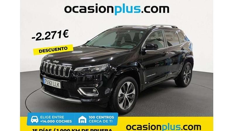 Negro Usado 2020 Jeep Cherokee Overland SUV | 22.214 € (Precio justo) - Imagen 1/4