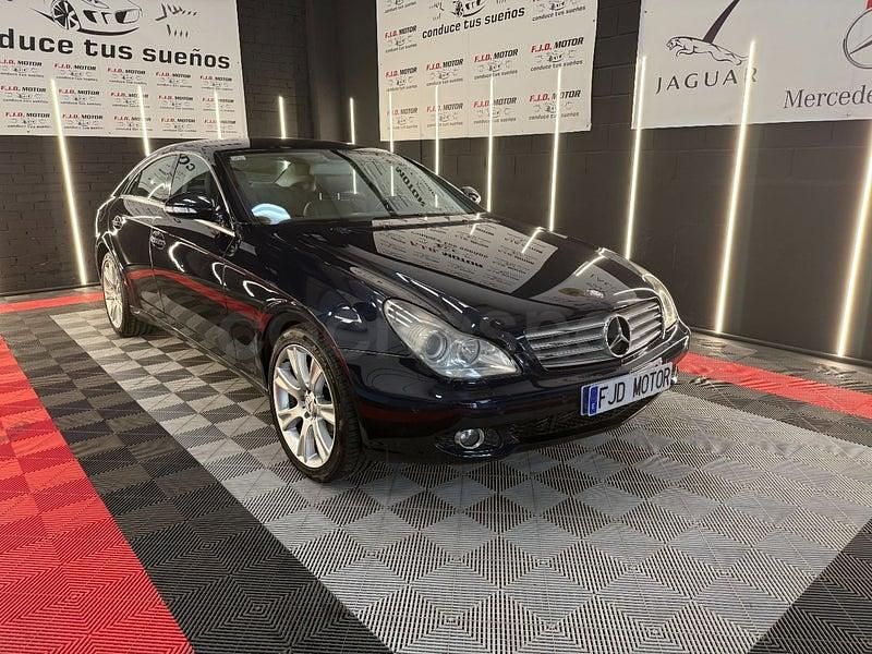 Azul Usado 2008 Mercedes CLS320 Berlina | 10.999 € (Precio justo) - Imagen 1/4