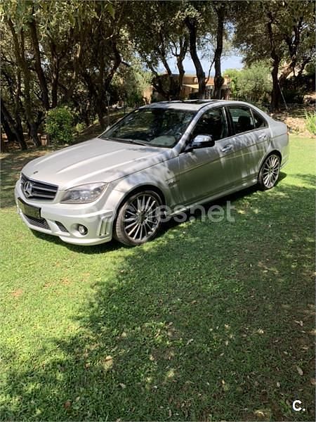 Usado Mercedes C63 AMG AMG 457 CV (336 kW) 2008 Gris / plata Berlina