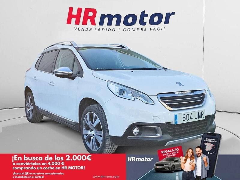 Blanco Usado 2016 Peugeot 2008 Allure SUV | 9890 € (Precio justo) - Imagen 1/4