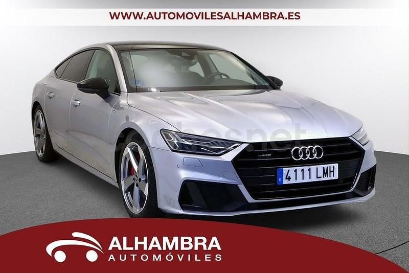 Usado Audi A7 Ambiente 367 CV (269 kW) 2021 Gris / plata Berlina