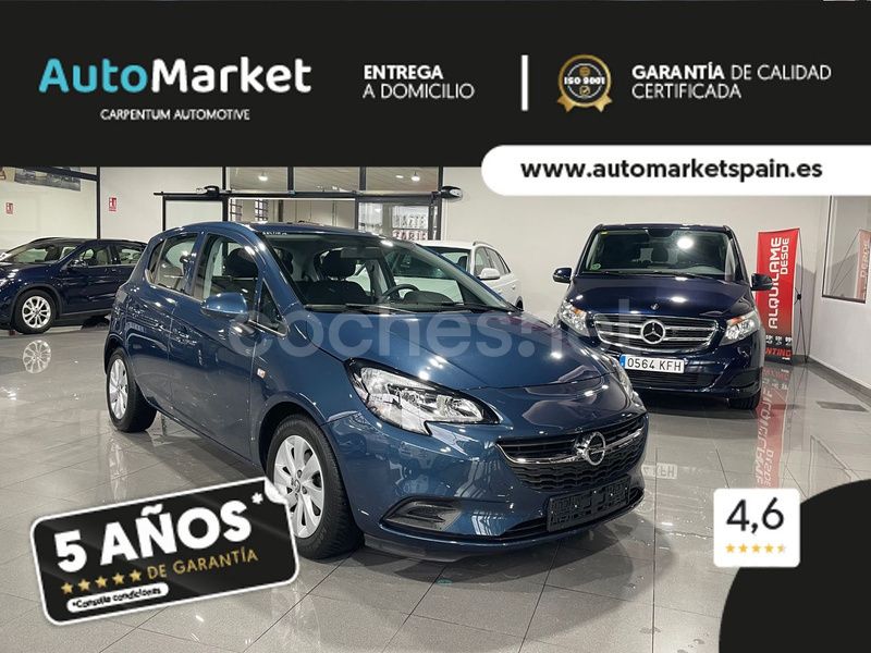 Azul Usado 2017 Opel Corsa Selective Utilitario | 9900 € (Precio justo) - Imagen 1/3