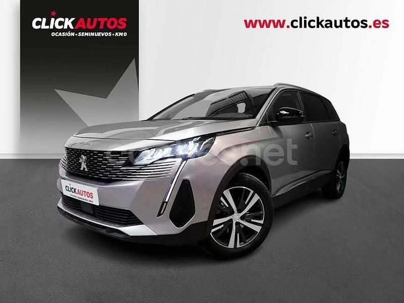 Gris Usado 2022 Peugeot 5008 Allure Monovolumen | 18.800 € (Buen precio) - Imagen 1/4