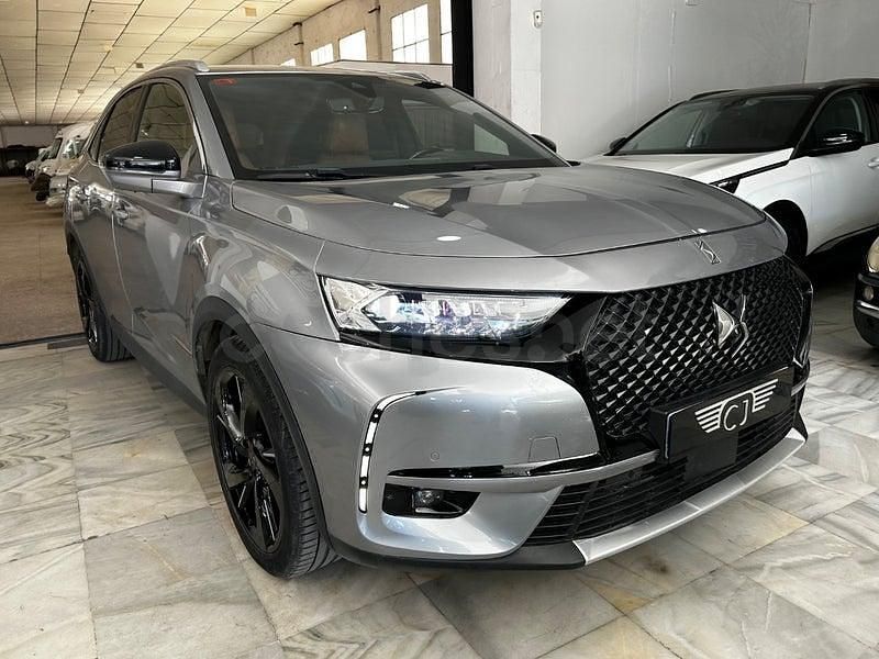 Usado DS Automobiles DS7 Crossback Grand Chic 180 CV (132 kW) 2019 Gris / plata SUV