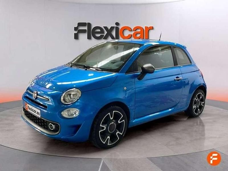 Usado Fiat 500 69 CV (50 kW) 2018 Azul Utilitario