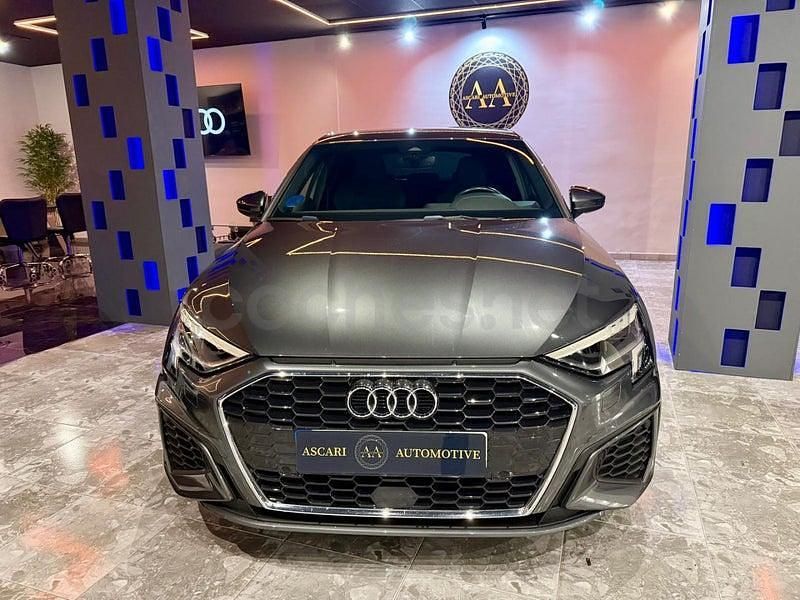 Usado Audi A3 S-Line 204 CV (150 kW) 2021 Gris / plata Berlina
