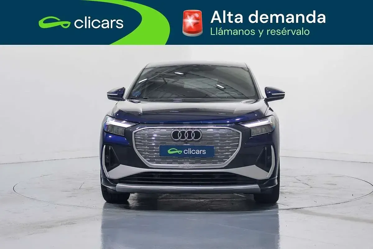 Usado Audi Q4 Sportback e-tron S-Line 150 kW (204 CV) 2022 Azul SUV