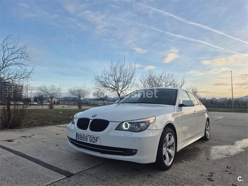 Usado BMW 525 Comfort Edition 177 CV (130 kW) 2008 Blanco Berlina