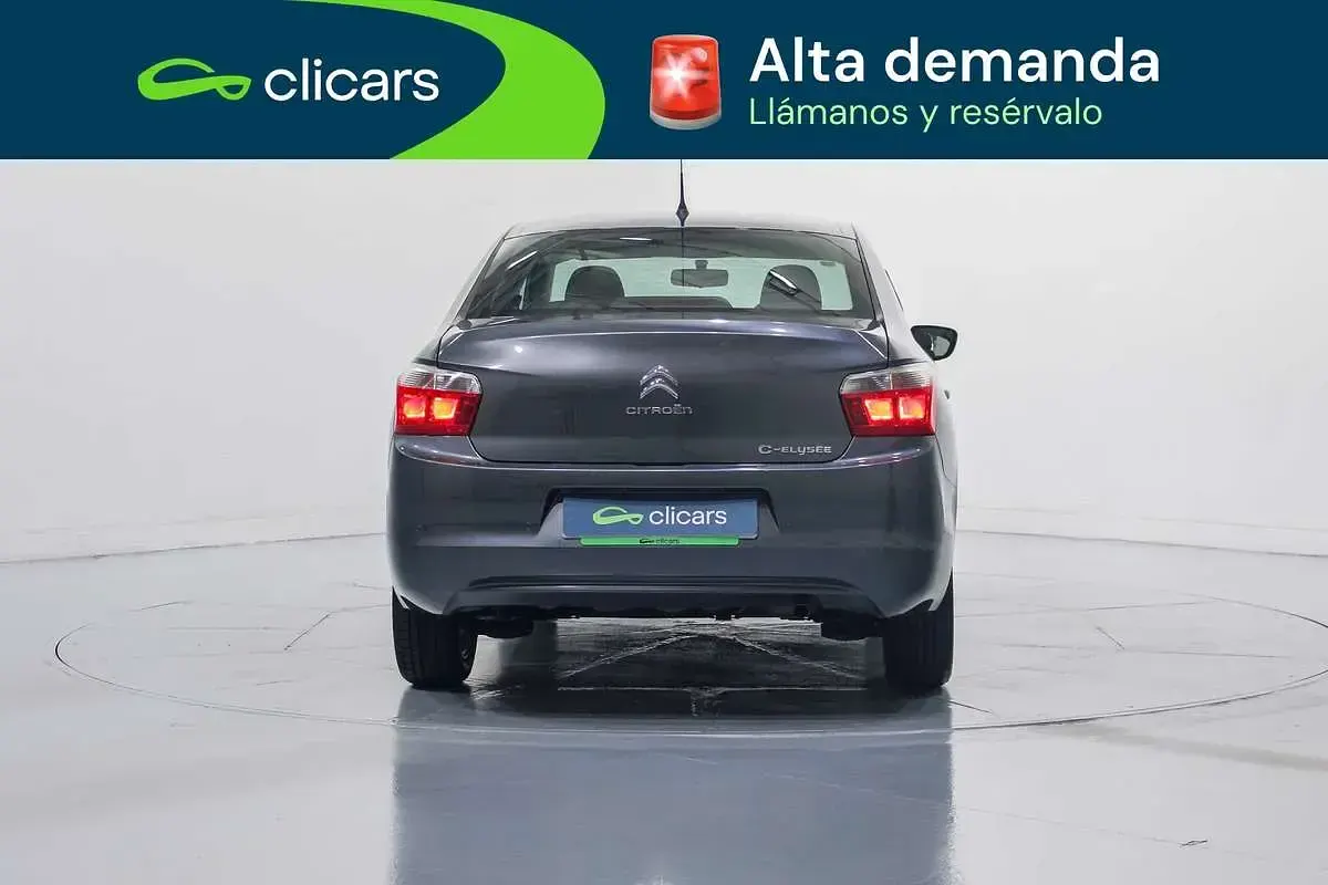 Usado Citroën C-Elysee I Exclusive 116 CV (85 kW) 2015 Gris Berlina