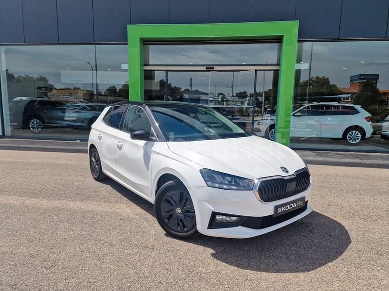 Blanco Usado 2022 Skoda Fabia Style Berlina | 16.600 € (Precio justo) - Imagen 1/4