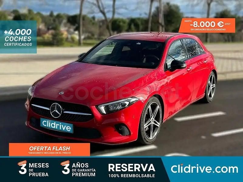 Usado Mercedes A180 116 CV (85 kW) 2019 Rojo Berlina