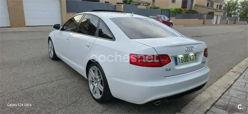 Käytetty Audi A6 S-Line 240 HP (176 kW) 2010 Valkoinen Sedan