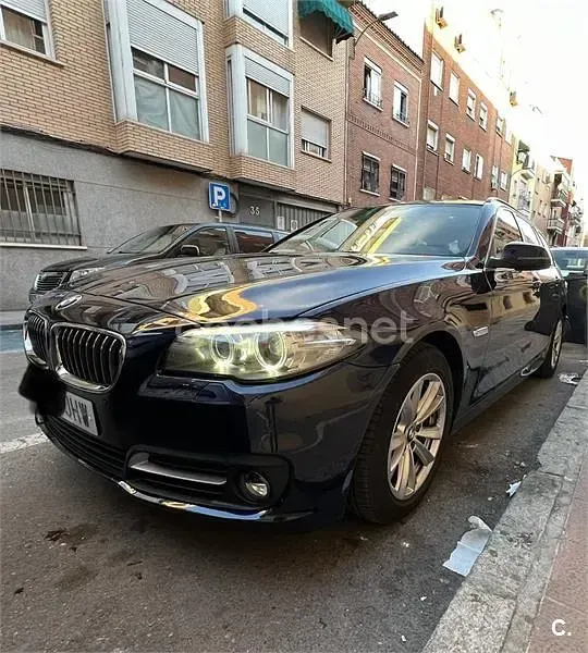Usado BMW 520 190 CV (139 kW) 2015 Azul Familiar