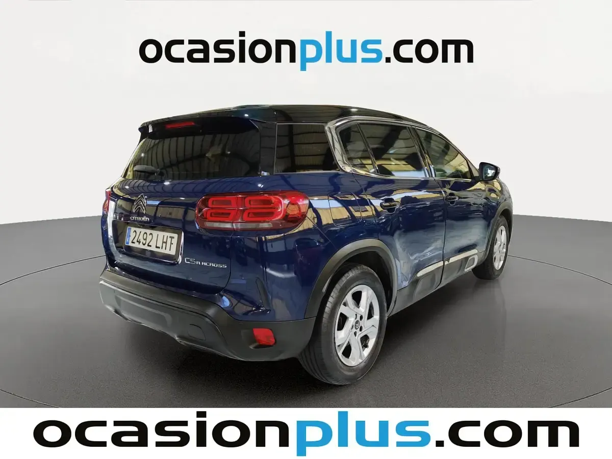 Usado Citroën C5 Aircross Live 131 CV (96 kW) 2020 Azul SUV
