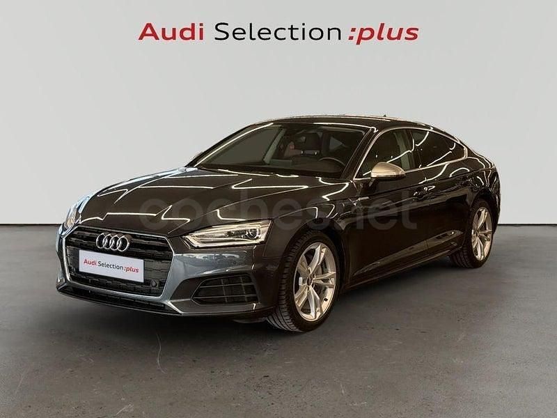 Usado Audi A5 Sportback Advanced Plus 190 CV (139 kW) 2017 Gris / plata Utilitario