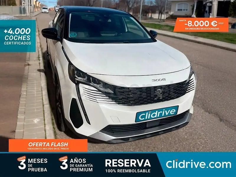 Usado Peugeot 3008 Allure 130 CV (95 kW) 2022 Blanco SUV