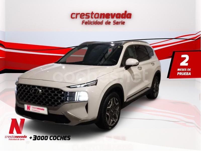 Blanco Usado 2023 Hyundai Santa Fe SUV | 35.900 € (Precio justo) - Imagen 1/4