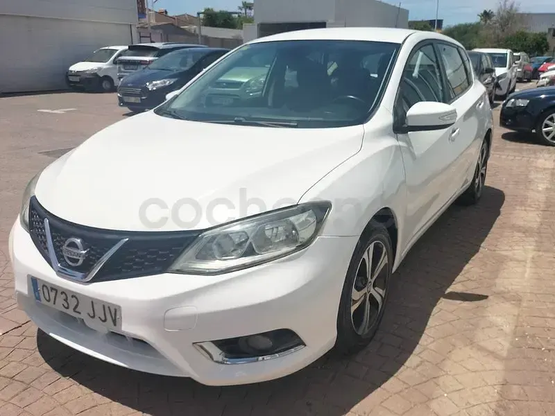 Usado Nissan Pulsar Acenta 110 CV (80 kW) 2015 Blanco Utilitario