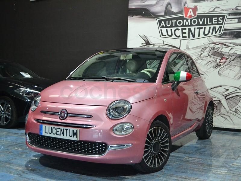 Usado Fiat 500 Lounge 69 CV (50 kW) 2018 Rosa Berlina