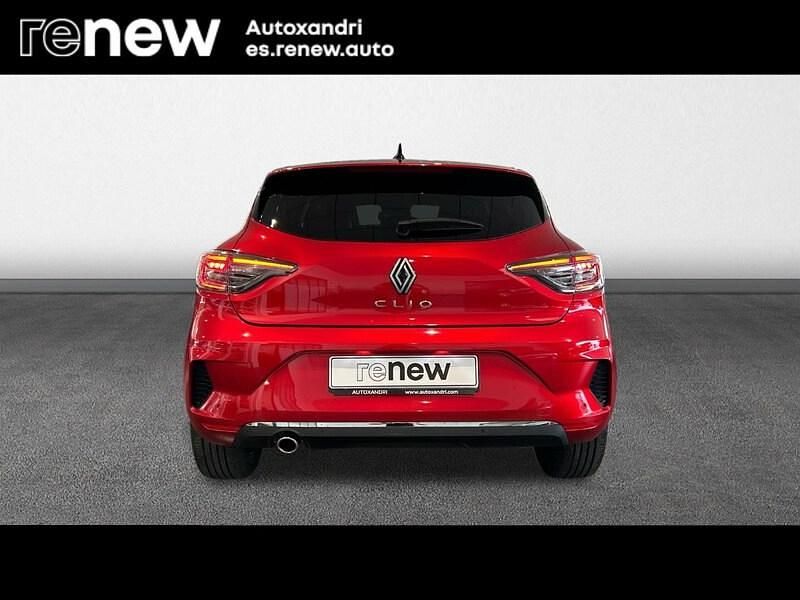 Usado Renault Clio V Techno 90 CV (66 kW) 2024 Rojo Berlina