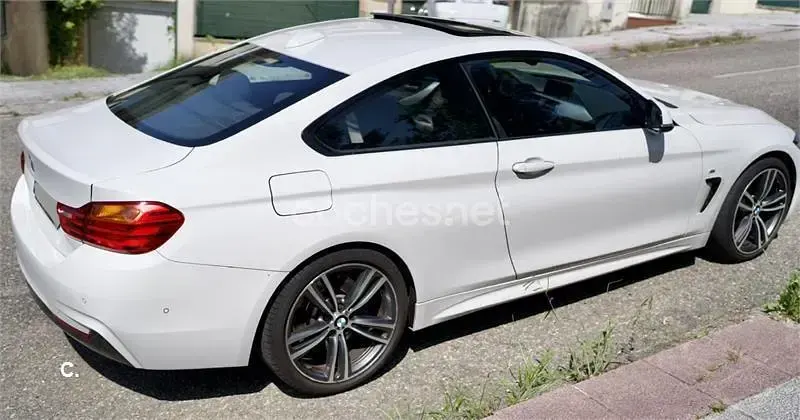 Usado BMW 420 Sport Line 190 CV (139 kW) 2016 Blanco Coupe