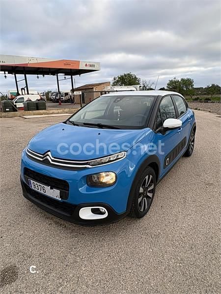 Usado Citroën C3 99 CV (72 kW) 2018 Azul Utilitario