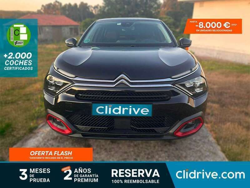 Negro Usado 2021 Citroën C4 Feel Utilitario | 15.490 € (Precio justo) - Imagen 1/4