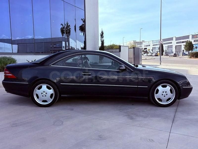 Usado Mercedes CL500 306 CV (225 kW) 2001 Azul Coupe