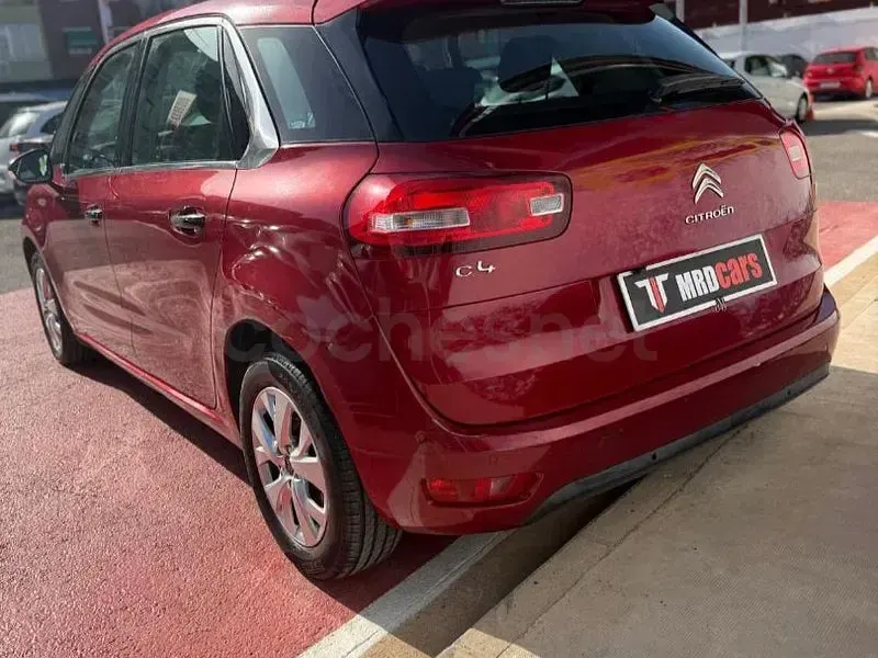 Käytetty Citroën C4 Picasso Intensive 156 HP (114 kW) 2013 Punainen Tila-auto