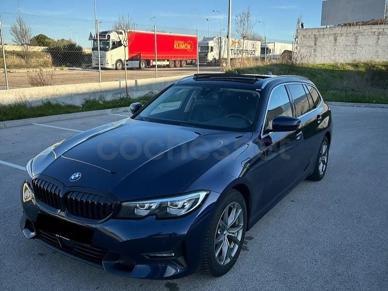 Usado BMW 320e M Sport 190 CV (139 kW) 2021 Azul Familiar