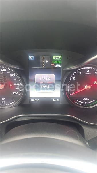 Usado Mercedes C350e 279 CV (205 kW) 2018 Blanco Berlina