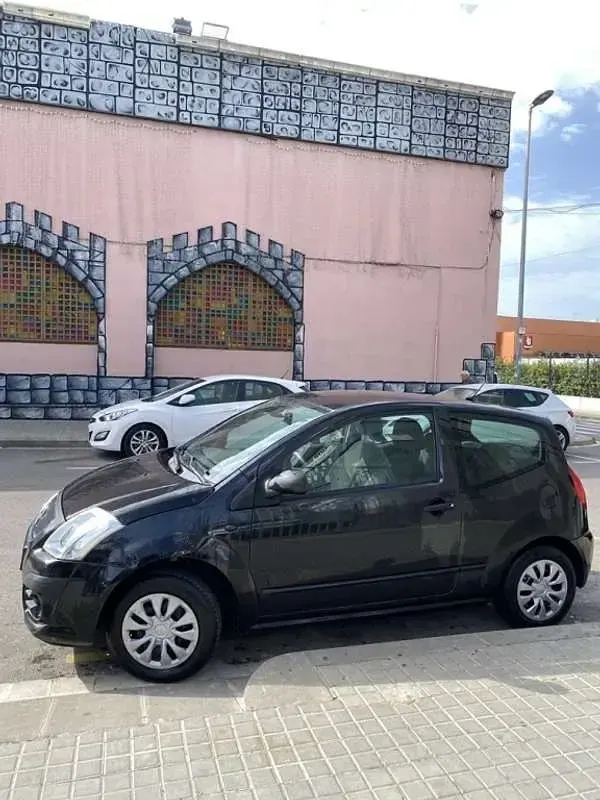 Usado Citroën C2 75 CV (55 kW) 2009 Negro Utilitario