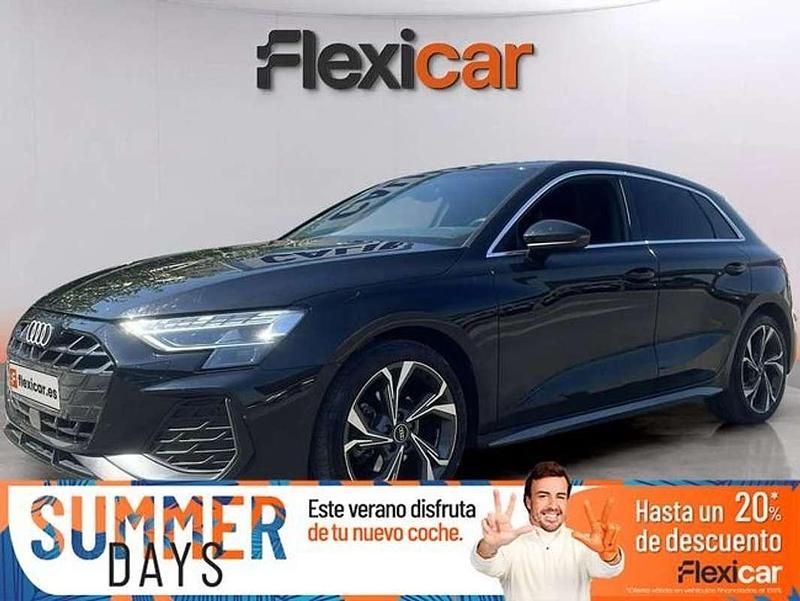 Gris Usado 2024 Audi A3 Sportback Advanced Utilitario | 28.590 € (Precio justo) - Imagen 1/4