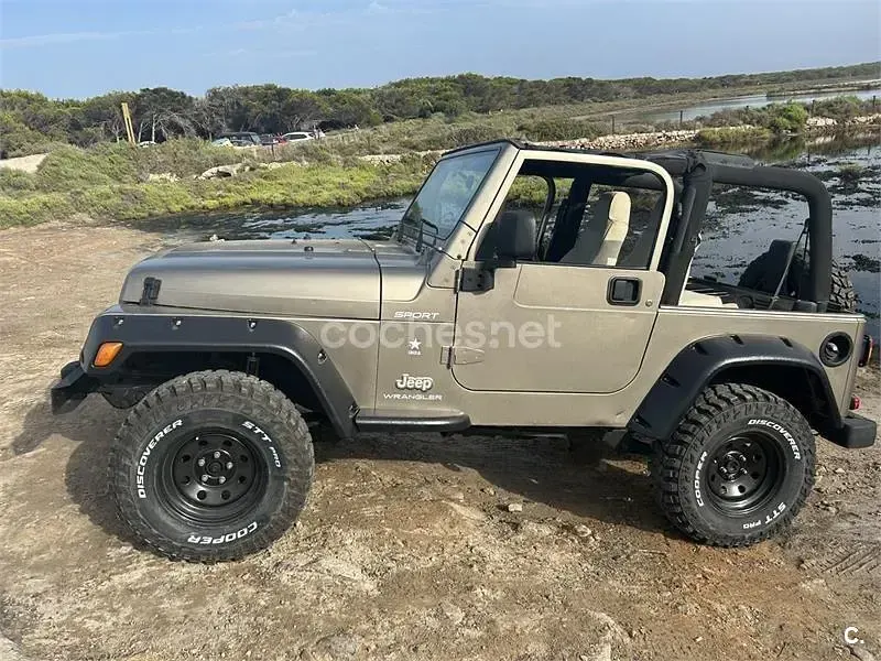 Usado Jeep Wrangler 147 CV (108 kW) 2004 Beige SUV