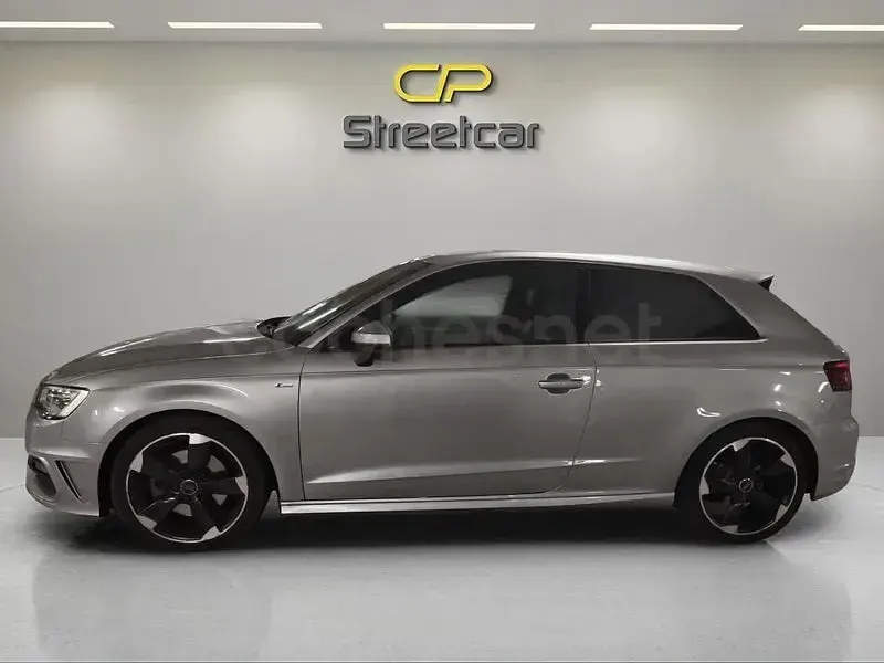 Usado Audi A3 S-Line 184 CV (135 kW) 2015 Gris / plata Berlina