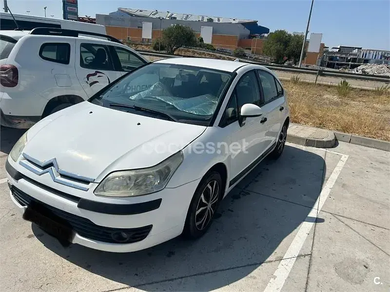 Usado Citroën C4 92 CV (67 kW) 2008 Blanco Berlina