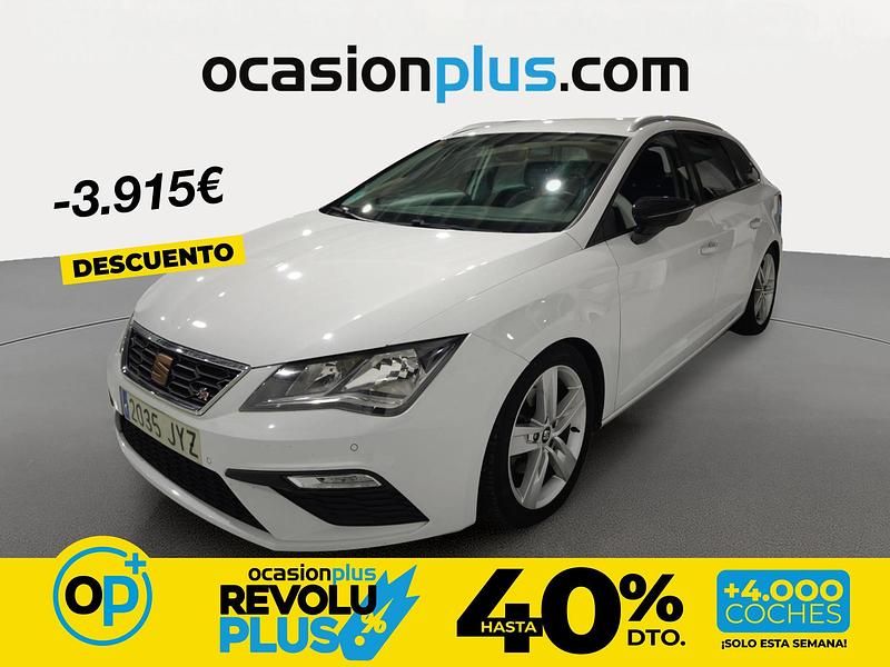 Usado Seat Leon FR 150 HP (110 kW) 2017 Branco Citadino