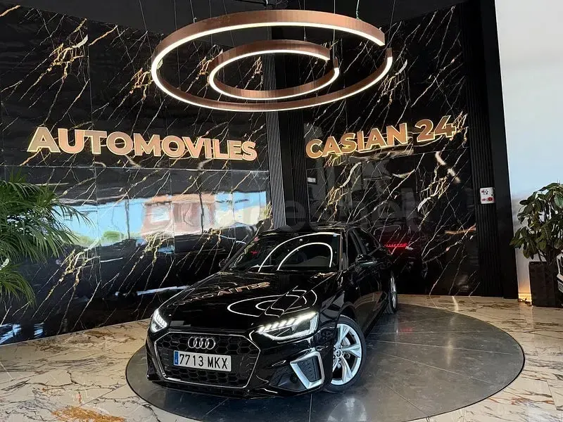 Usado Audi A4 S-Line 204 CV (150 kW) 2023 Negro Berlina