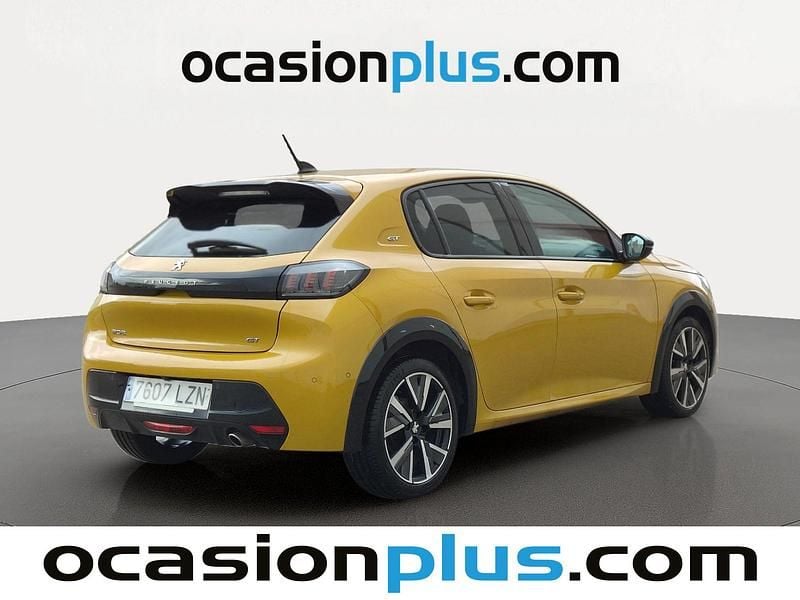 Usado Peugeot 208 GT 102 CV (75 kW) 2022 Amarillo Utilitario