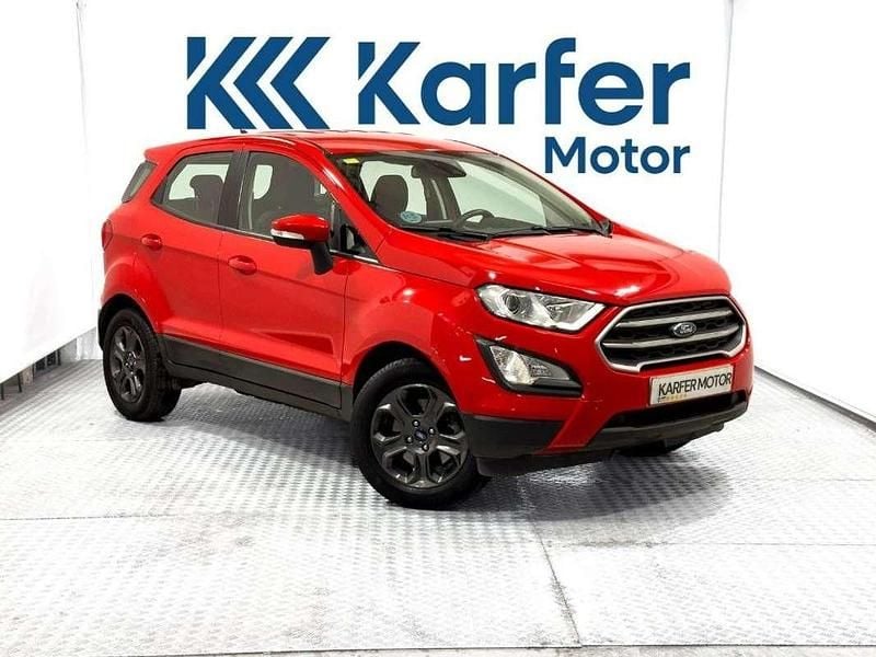 Usado Ford Ecosport Trend 99 CV (72 kW) 2020 Rojo SUV