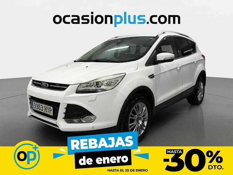 Blanco Usado 2014 Ford Kuga Titanium SUV | 10.099 € (Buen precio) - Imagen 1/4