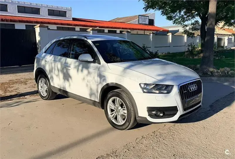 Usado Audi Q3 Ambition 140 CV (102 kW) 2014 Blanco SUV