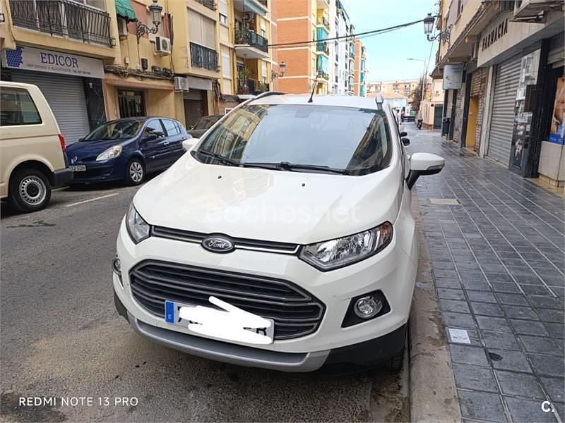 Usado Ford Ecosport Titanium 125 CV (91 kW) 2017 Blanco SUV