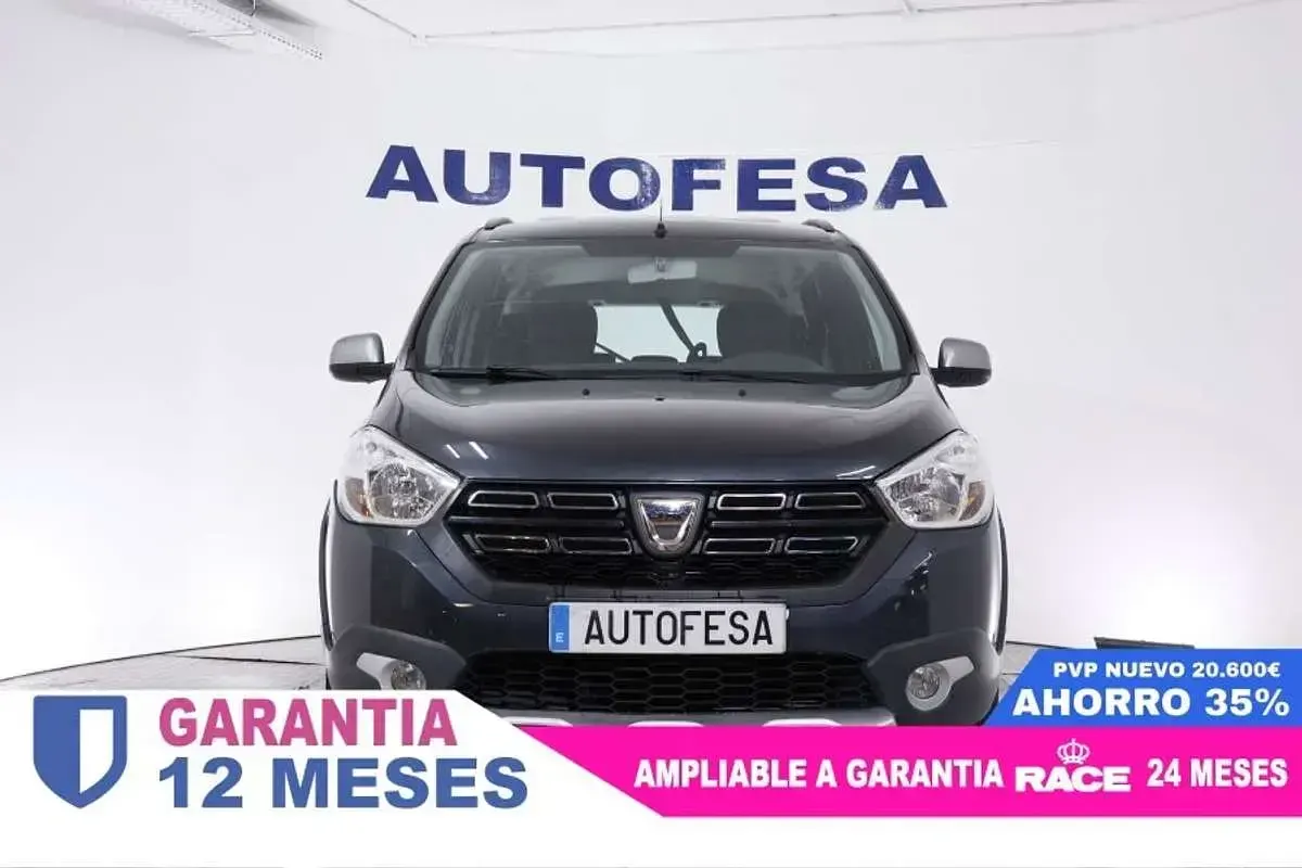 Usado Dacia Lodgy Stepway 116 CV (85 kW) 2019 Gris Monovolumen