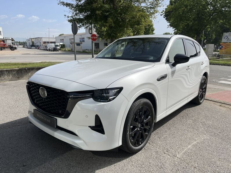 Blanco Nuevo 2024 Mazda CX-60 Homura-Line SUV | 56.700 € (Precio justo) - Imagen 1/4