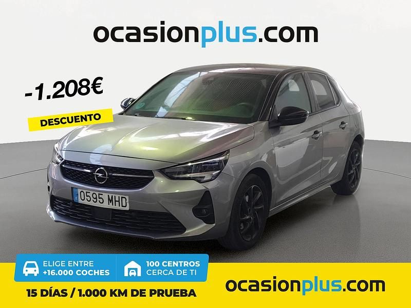 Gris Usado 2023 Opel Corsa Berlina | 12.290 € (Precio justo) - Imagen 1/4