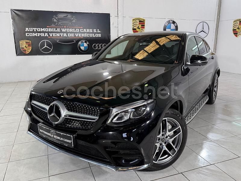 Negro Usado 2018 Mercedes GLC250 Coupe | 34.900 € (Buen precio) - Imagen 1/4